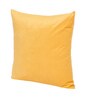 Yellow Velevt Solids 24x24 inches  Large Cushion Covers  (2Pcs)