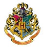 Yellow Vinyl Warner Bros Hogwarts School Logo Matte Finish Wall Sticker