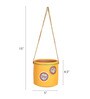 Jute Embellished NA Hanging Planter with Stand