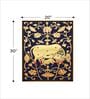 Verbal Heart Yellow Canvas Framed Wildlife Art Print