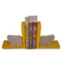 Elephant Yellow Engineered Wood Bookend