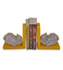 Fish Yellow Engineered Wood Bookend