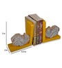 Fish Yellow Engineered Wood Bookend