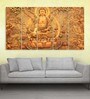 Yellow Wood Multiple Frames Buddha Beautiful Art Panels