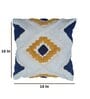 Yellow Woven Cotton 18 x 18 Inches Cushion Covers