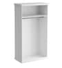 Yemon 2 Door Wardrobe In White Finish