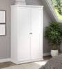 Yemon 2 Door Wardrobe In White Finish