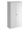 Yemon 2 Door Wardrobe In White Finish