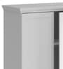 Yemon 2 Door Wardrobe In White Finish