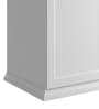 Yemon 2 Door Wardrobe In White Finish