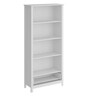 Yemon Book Case in White Finish