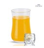 Yera Prima Milan Zest Designer Tumbler Set of 6, 235 ml Each | Transparent | Hot & Cold Drinks, Juice, Cocktail, Milkshake, Smoothie | Ideal for Home, Party, Restaurant, Gifting