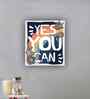 Yes You Can Marble Wall Art