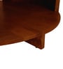 Yesemia Mango Coffee Table In Walnut Finish With Porcelain Top