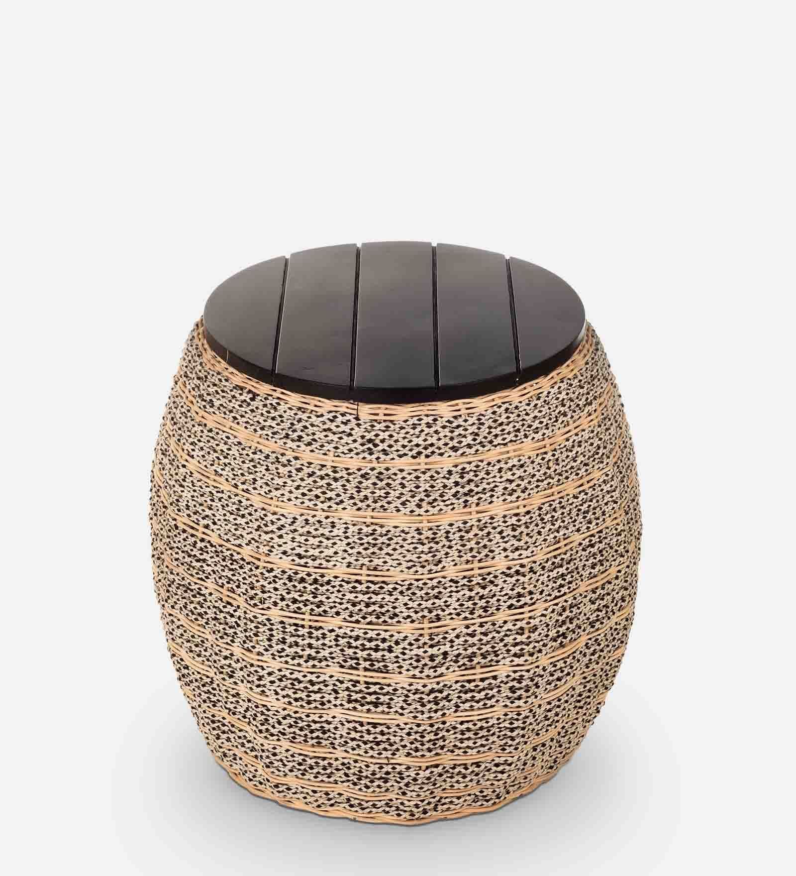 Buy Yin Yang Round End Table at 100% OFF by Opaque | Pepperfry