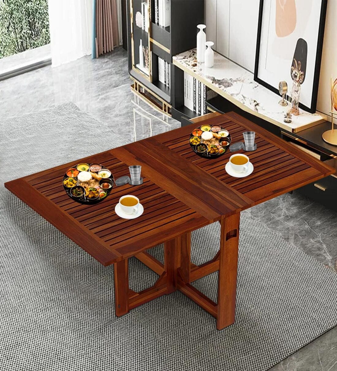 portable dining table for 4