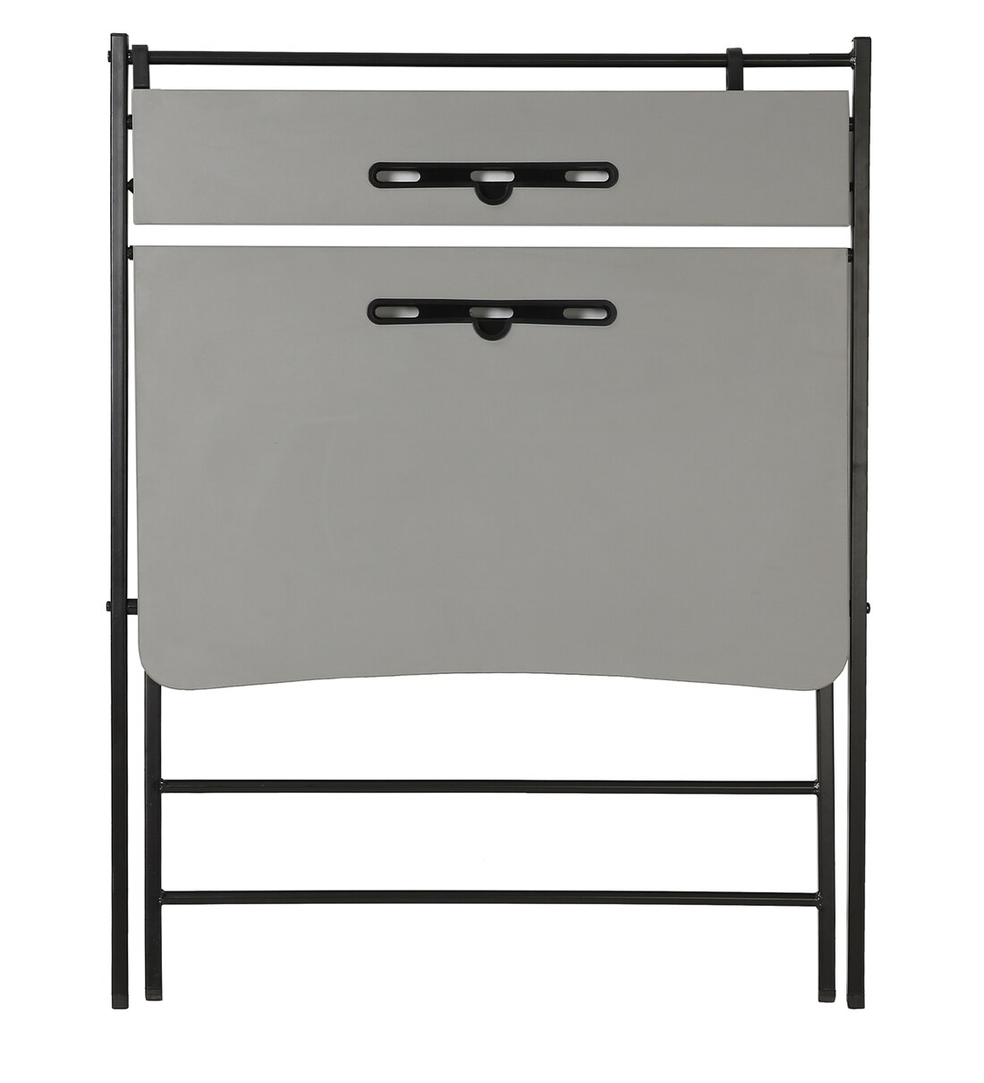 Buy Yoshie Metal Foldable Study Table in Grey Finish Online Foldable Study Tables Study