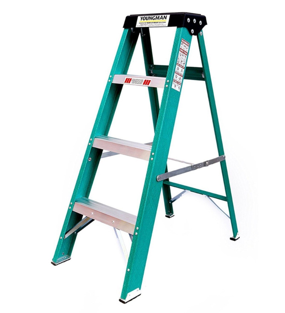 Buy 4 Steps 4 ft Plastic Step Ladder By Youngman Online Step Ladders