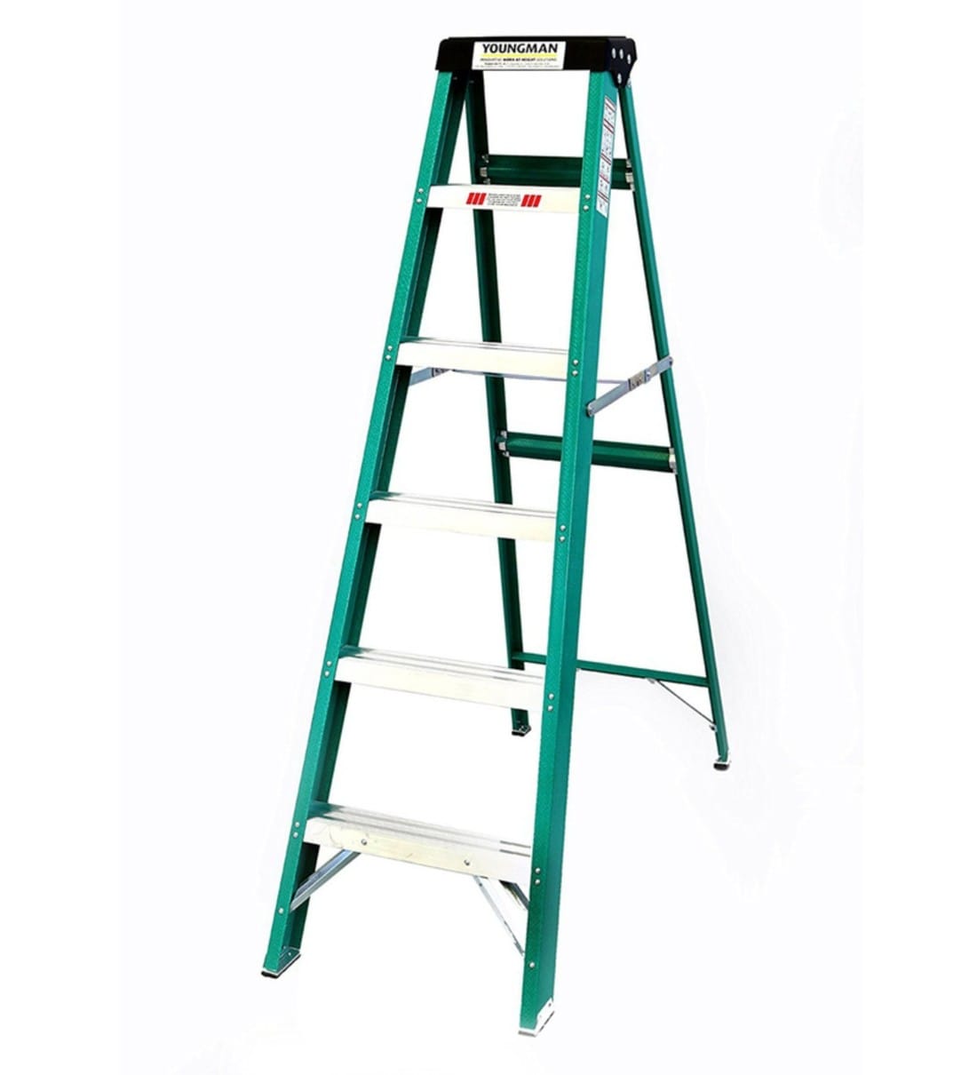 Buy Youngman Green Fibreglass 6 Steps 5.4 FT Electric Shock Proof Step