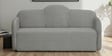 Yolanda  Boucle Fabric 3 Seater Sofa in  Grey Colour