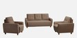 Yolo 3+1+1 Seater Sofa Set In Coco Brown Colour