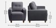 Yolo 3+1+1 Seater Sofa Set In Sesame Grey Colour