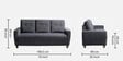 Yolo 3+1+1 Seater Sofa Set In Sesame Grey Colour