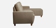 Yolo Fabric LHS Sectional Sofa in Coco Brown Colour