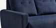 Yolo Fabric 3 Seater Sofa in Berry Blue Colour