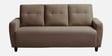 Yolo Fabric 3 Seater Sofa in Coco Brown Colour
