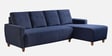 Yolo Fabric LHS Sectional Sofain Berry Blue Colour
