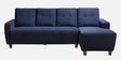 Yolo Fabric LHS Sectional Sofain Berry Blue Colour