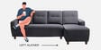 Yolo Fabric LHS Sectional Sofain Sesame Grey Colour
