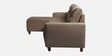 Yolo Fabric RHS Sectional Sofa in Coco Brown Colour