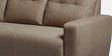 Yolo Fabric RHS Sectional Sofa in Coco Brown Colour