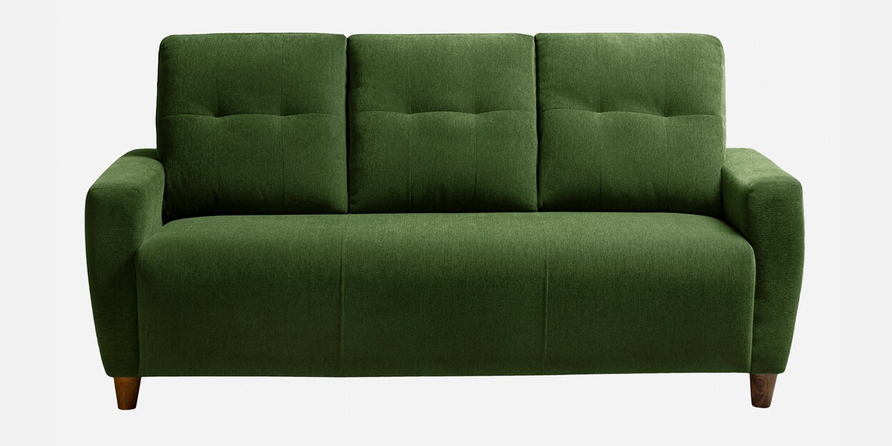 Buy Yolo Fabric 3 Seater Sofa in Avocado Green Colour by Sleepyhead Online - Modern Sofa Sets ...