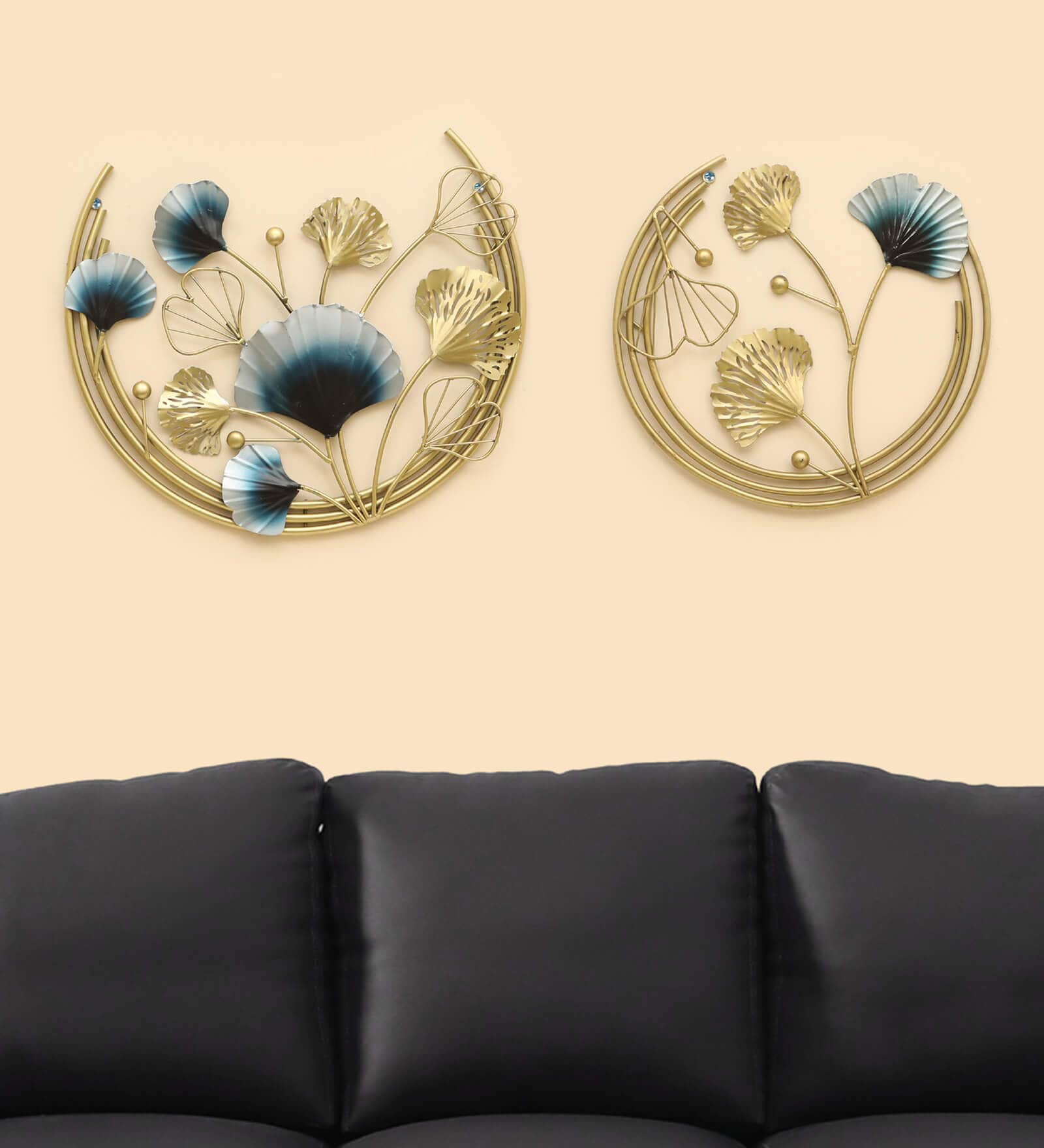 Yoko Leafs Set Wall Decor Of 2