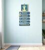 Yoga Resin and MDF Wall Hanging