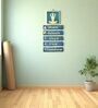 Yoga Resin and MDF Wall Hanging