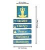 Yoga Resin Wall Hanging