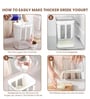 Yogurt Filter Strainer with Fine Mesh Bag & Lid