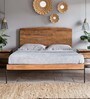 Yoho King Size Bed In Natural Finish