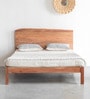 Yoho King Size Bed In Natural Finish