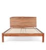 Yoho Queen Size Bed In Natural Finish