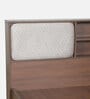 Yokohama King Size Bed In Planked Walnut Finish With Hydraulic Storage & Upholstered Headboard Storage Yokohama King Size Bed In Planked Walnut Finish With Hydraulic Storage & Upholstered Headboard Storage