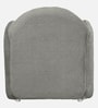 Yolanda Boucle Fabric 1 Seater Sofa in  Grey Colour