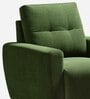 Yolo Fabric 1 Seater Sofa in Avocado Green Colour
