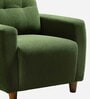 Yolo Fabric 1 Seater Sofa in Avocado Green Colour