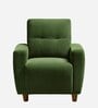 Yolo Fabric 1 Seater Sofa in Avocado Green Colour