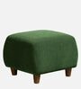 Yolo Fabric Ottoman in Avocado Green Colour